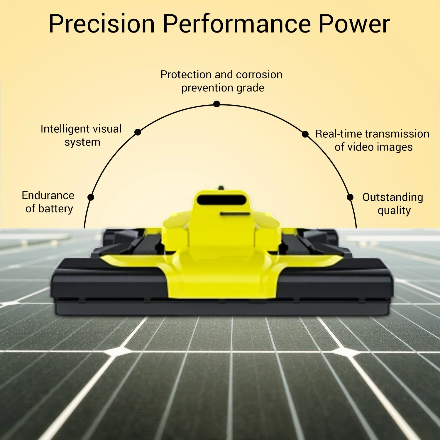 Solar panel Intelligent Cleaning Robot G2SP2