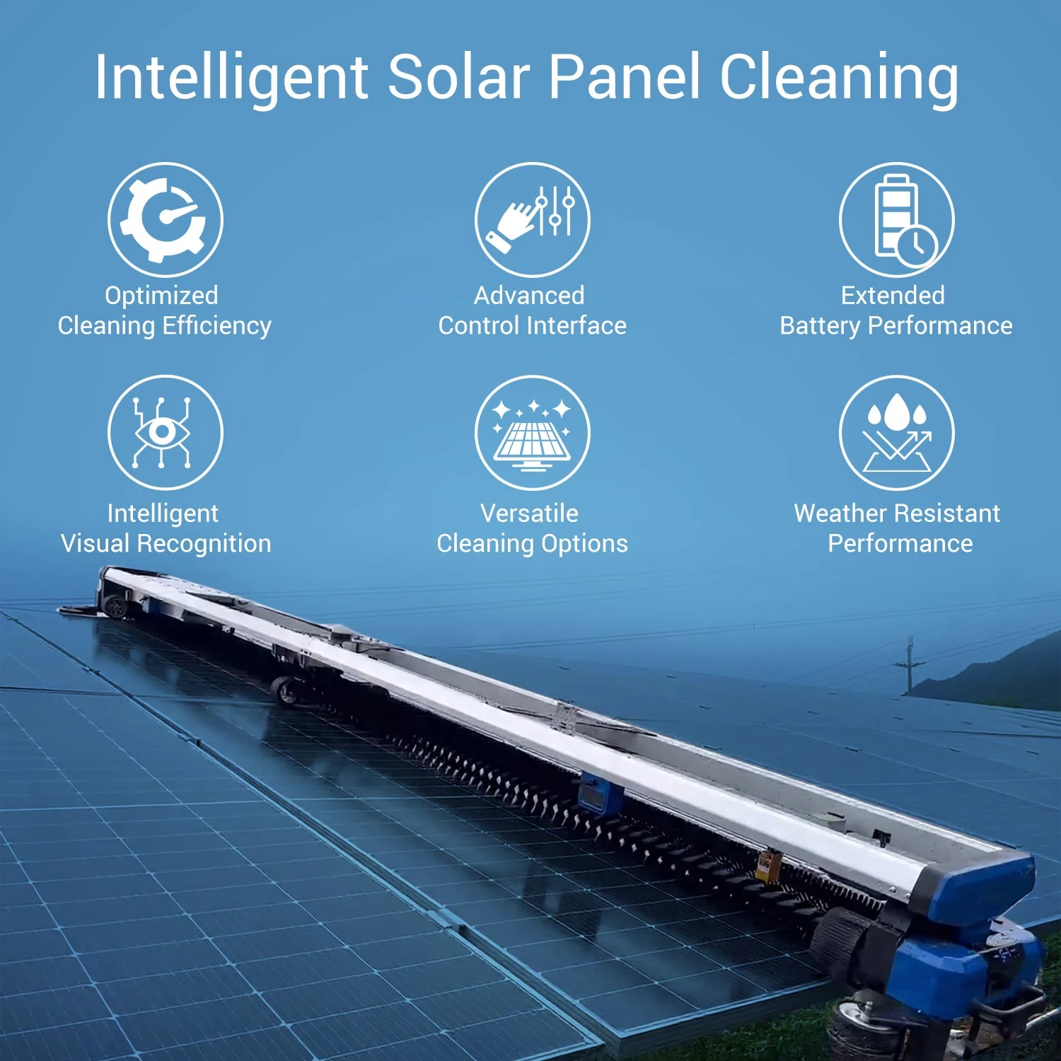 Solar Panel Customized Cleaning Robot G1SP1