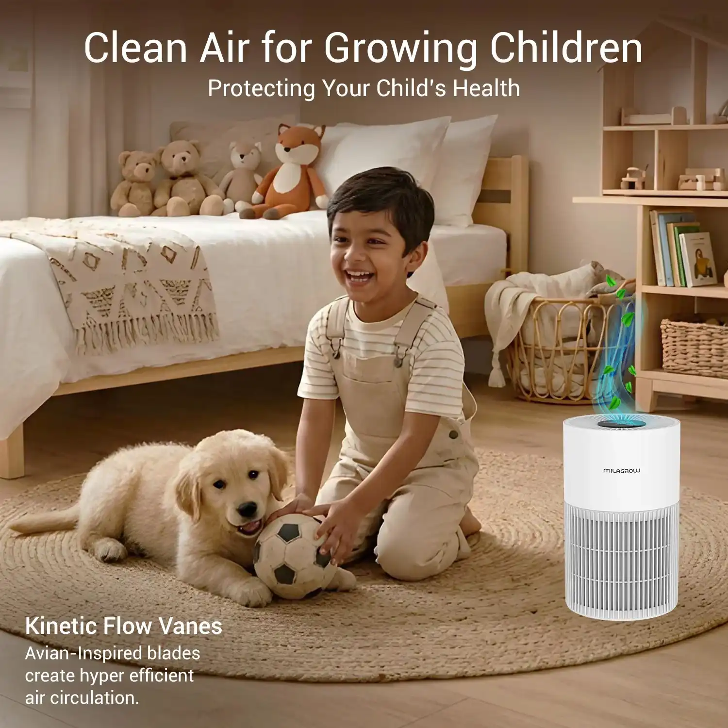MILAGROW MiniBond Air Purifier